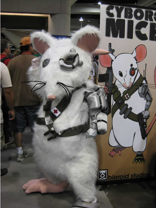 Cyborg Mice - Major Costume